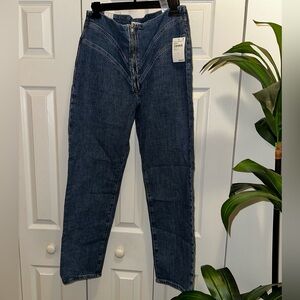 Good American Indigo Slim Jeans